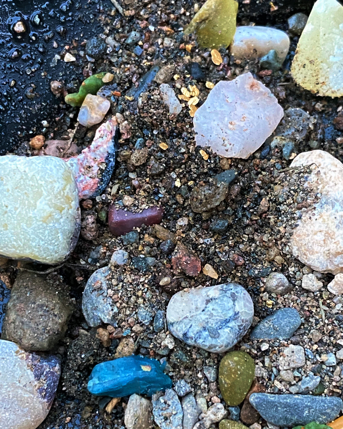 ©Andy K's K-Dirt Gemstone Paydirt 2 lbs Plus Guaranteed Added Gold!