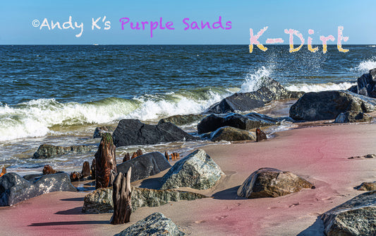 New! © Andy K's Purple Garnet Sands K-Dirt With Added Gold Expert Level!