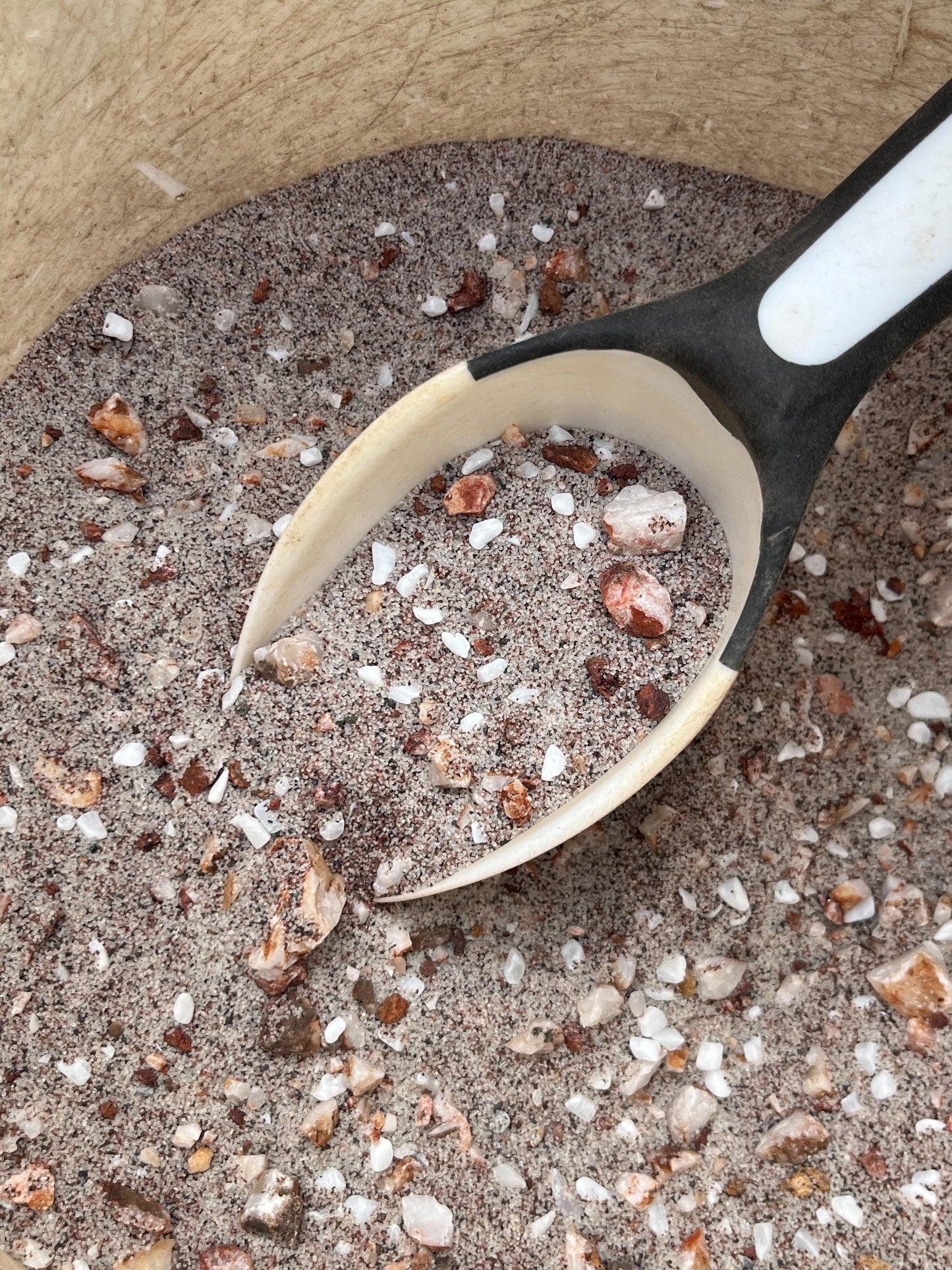 ©Andy K's Red White & Gold K-Dirt + Added Gold & Ore