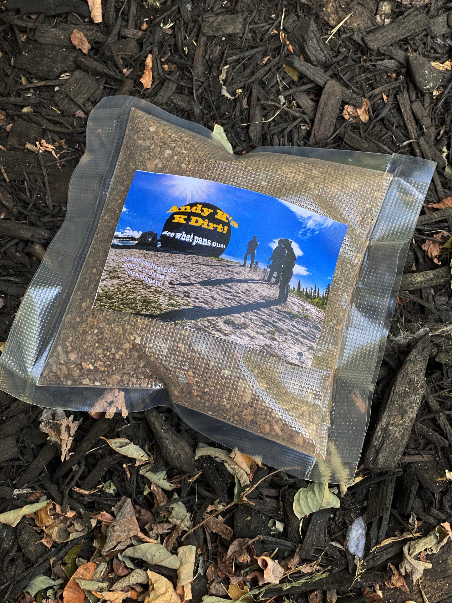 New Size! ©Andy K's K-Dirt 3 Lb Unsearched Paydirt + Guaranteed Added Gold