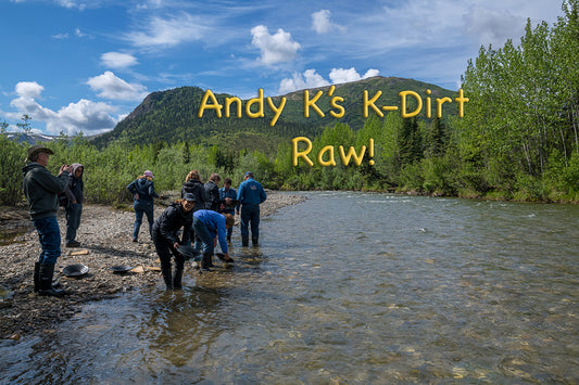 NEW! ©Andy K's K-Dirt  RAW 1 Lb + Added Picker