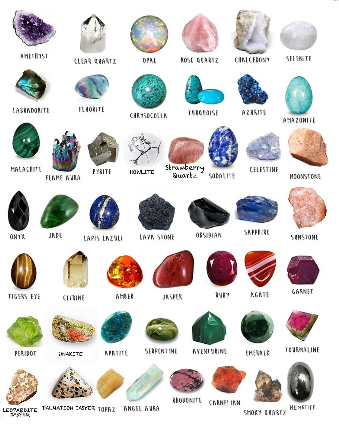 750 Carats Mixed Gemstone No Two Alike!